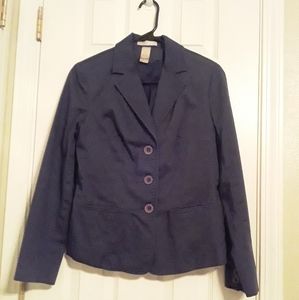 🔥Navy blue button up blazer
